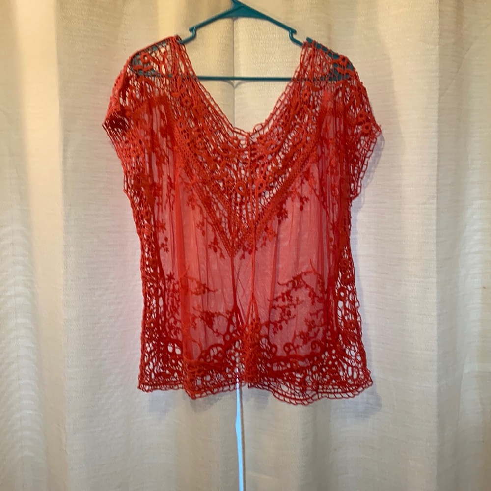Coral Mesh top